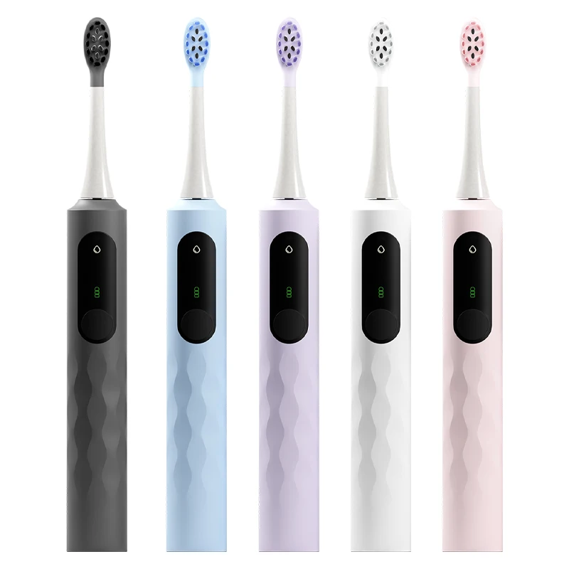 Custom Rechargeable Toothbrush Manufacturer Sonic Type Electric Toothbrush for Travel and Home Use