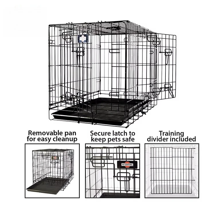 

OEM ODM Foldable Metal Dog Crate Multiple Sizes Outdoor Kennel