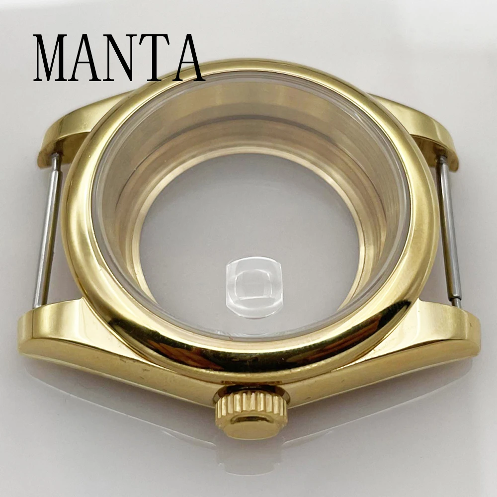 MANTA 36mm/39mm Watch Case Sapphire Glass Fit NH35/NH36 Miyota8205/8215/821A ETA2836/2824 Mingzhu2813/3804 Movement