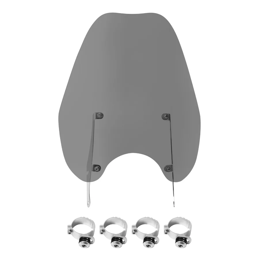 

Smoke Windshield andamp; 39mm Clamps Fit For Harley Sportster XL 883 1200 2018-2022 20