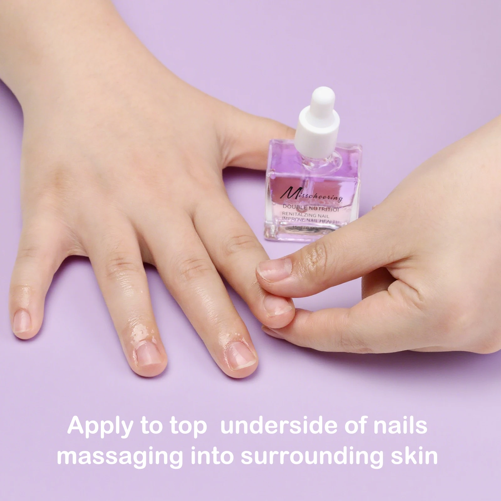 New Double Layer Color Nail Art Nutrition Oil Rose Strawberry Flavor Finger Edge Oil Armor Polish Barbs Nail Edge Care Supplies