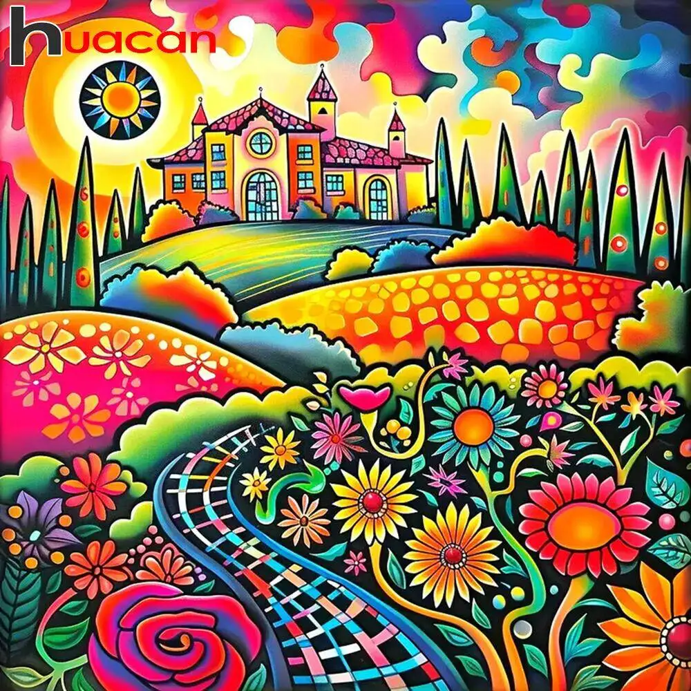 

Huacan алмазная живопись животное собака новые поступления Алмазная мозаика мультфильм Мироро искусство домашний декор Diy подарок фотографии со стразами