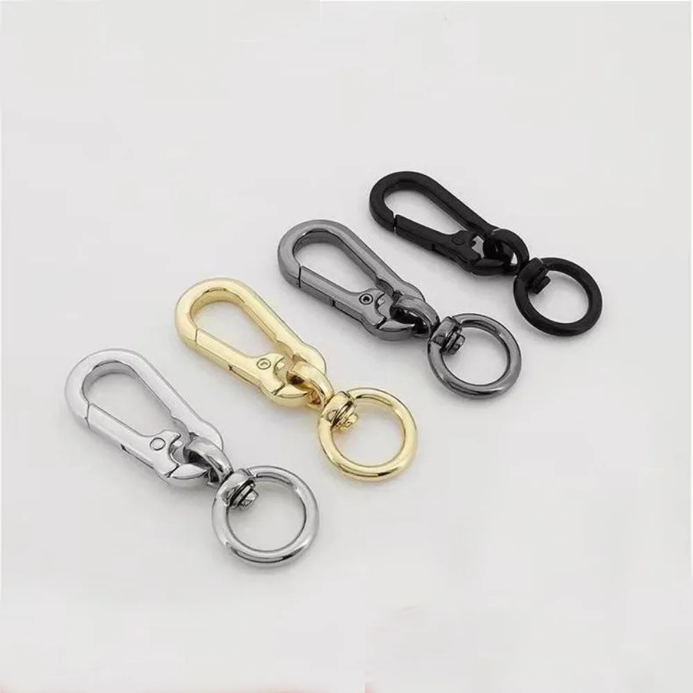Camping Hiking Gourd Buckle Keychain Waist Belt Clip Carabiner Anti-Lost Buckles Hanging Trigger Hooks Key Ring Outdoor Tool