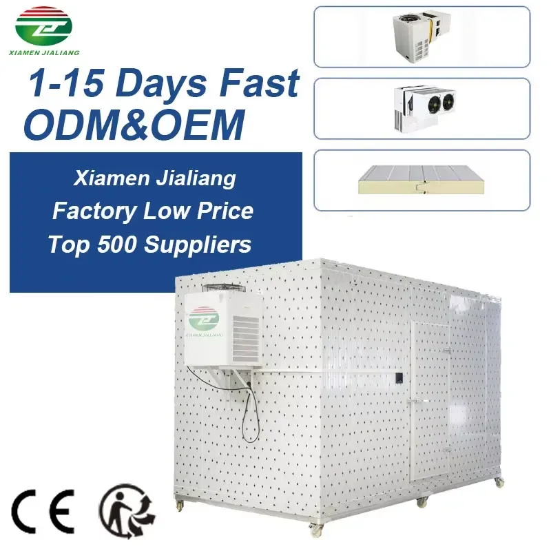 New Industrial Monoblock Refrigeration Unit Supermarkets Restaurants Mobile Cold Storage Room