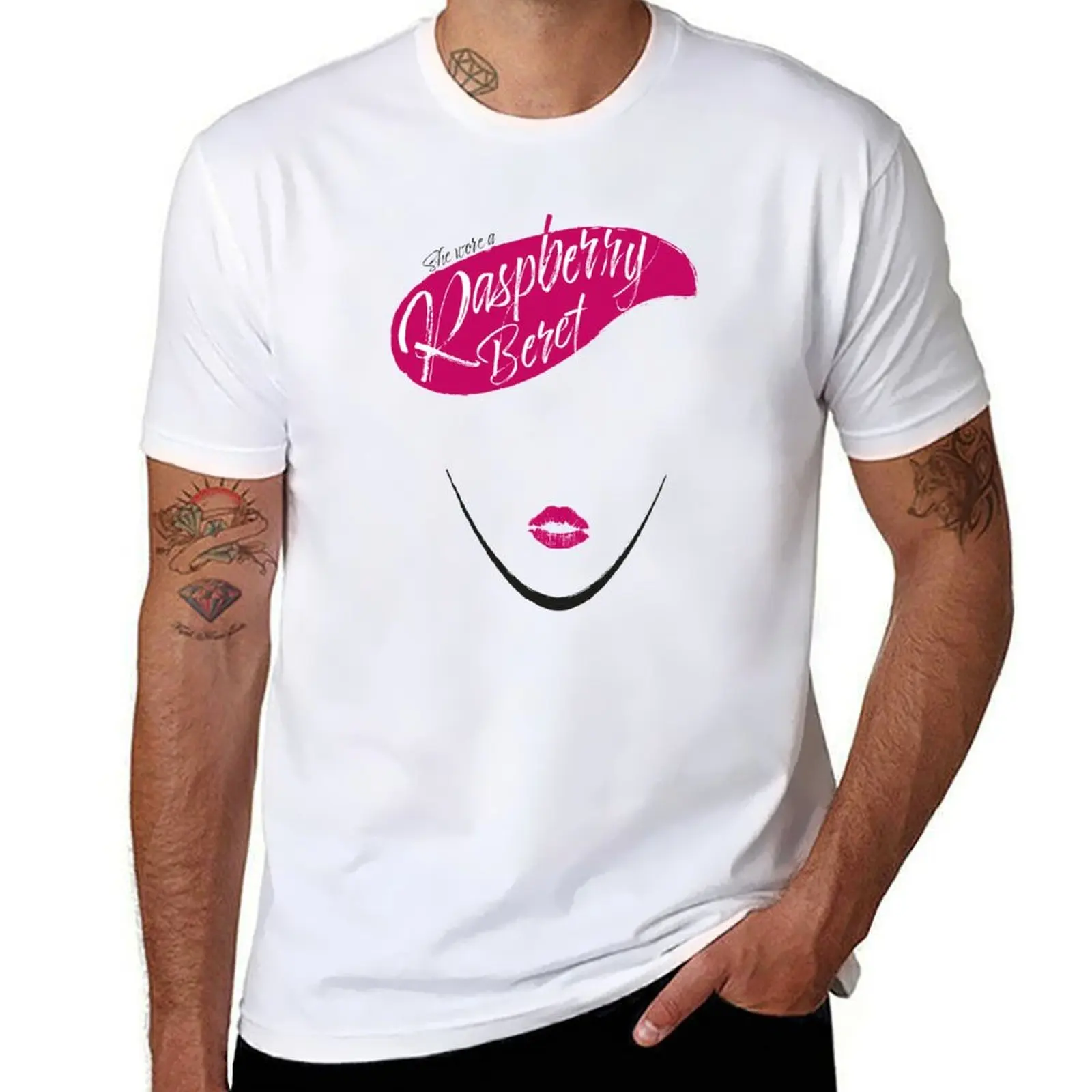 

Raspberry Beret T-Shirt t shirt man designer man t shirt cotton T-Shirt