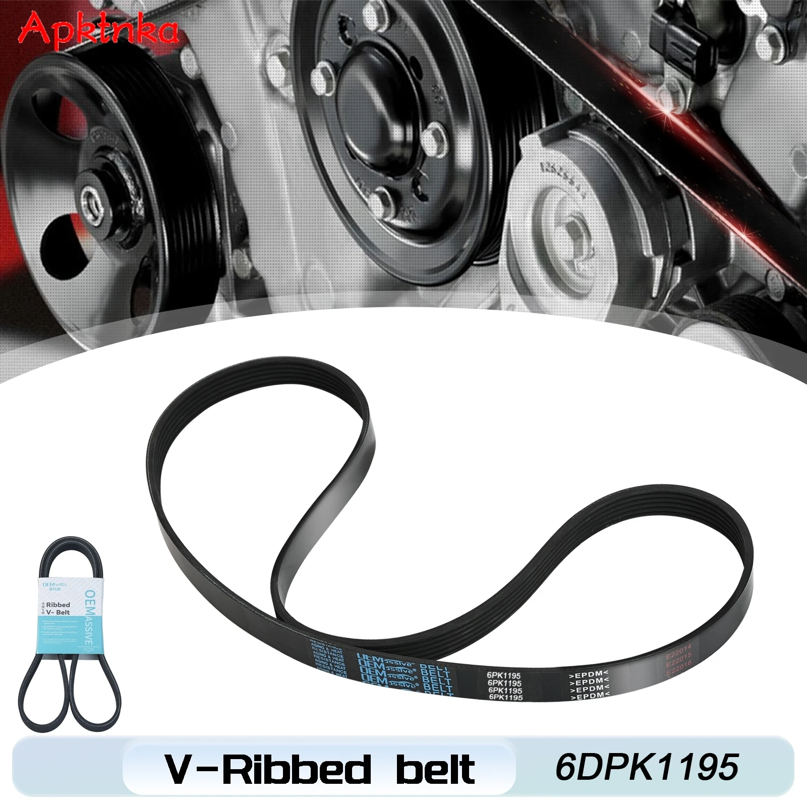 Untuk Volkswagen Golf baru Beetle Skoda Octavia Audi TT (8N9) mobil Ribbed V Belt Belt Accessories Aksesori Mobil 1997 1999 2001