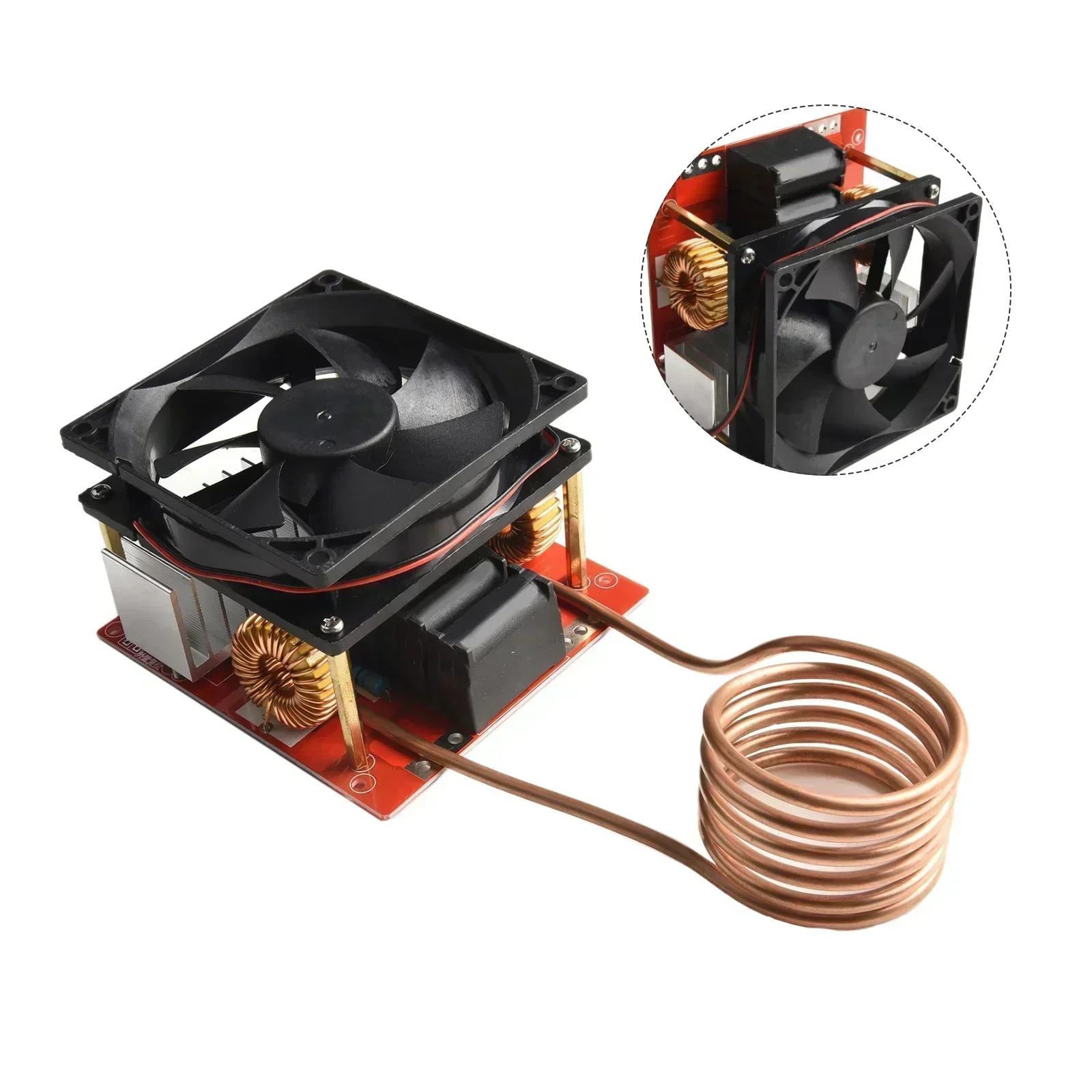 1000W ZVS Induktionsheizplatten-Kit – 24–36V DC, 20A, Zum Schmelzen Von Metall & Glühen (DIY)