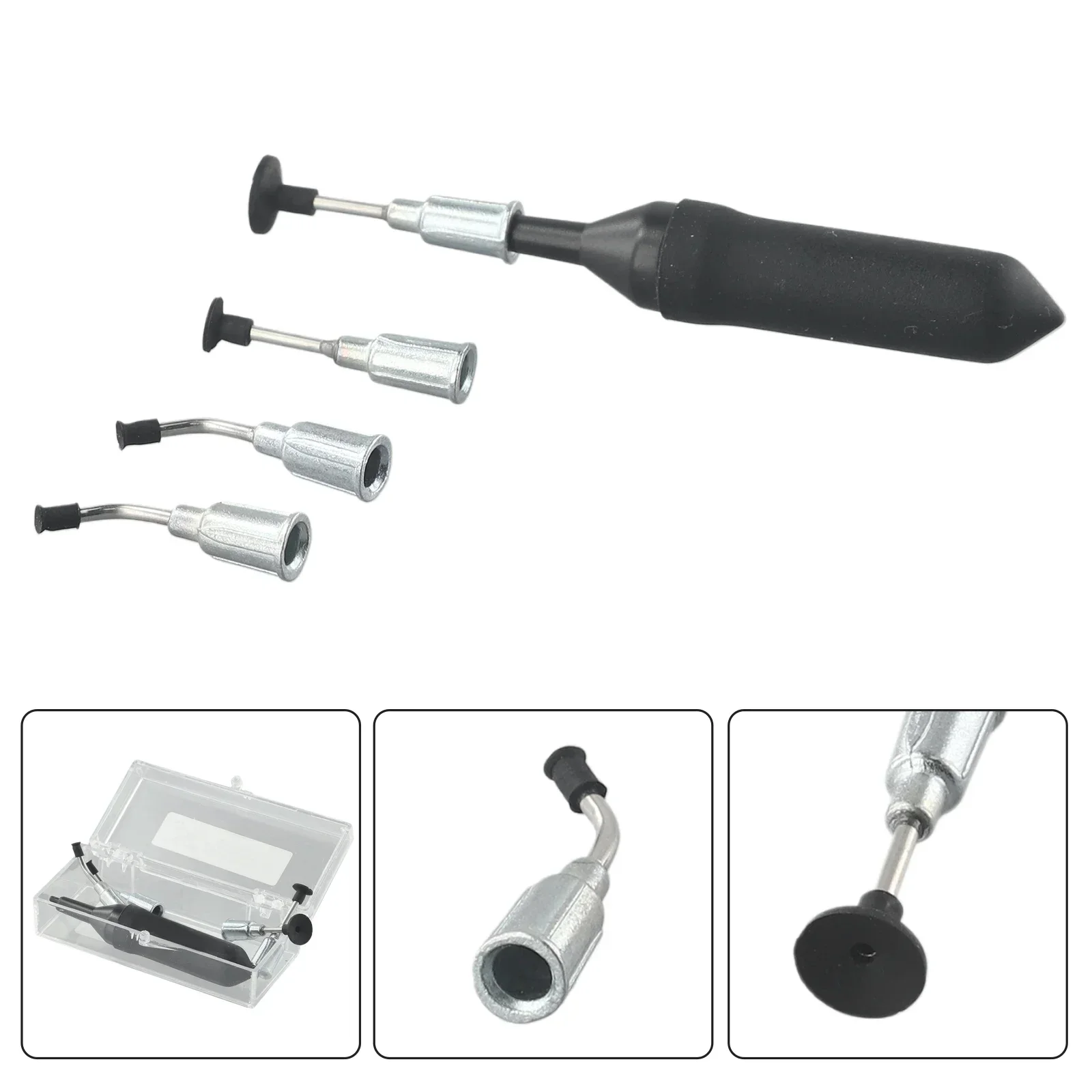 Kit Acuum Suction Pen About 50 Grams Desoldering Pen Picking Tool Rubber High Quality Without Nozzle Accessories