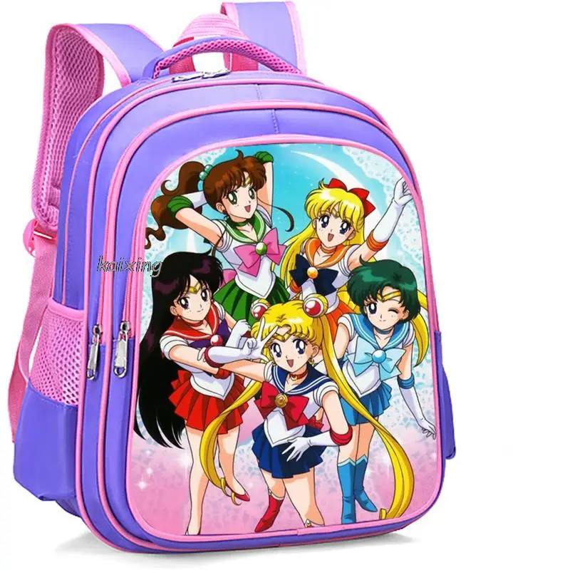 Plecak Cosplay Sailor Moon Princess tornister Baby Girls Boys ortopedyczne plecaki dziecięce BookBags Primary Mochilas Gift