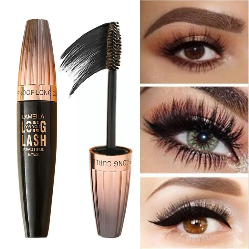 1 Pc 4d Zijden Wimpers Verlenging Mascara Waterdichte Lash Cils Rimel Langdurige Faux Groei Wimper Verlengt Maca Y5v3