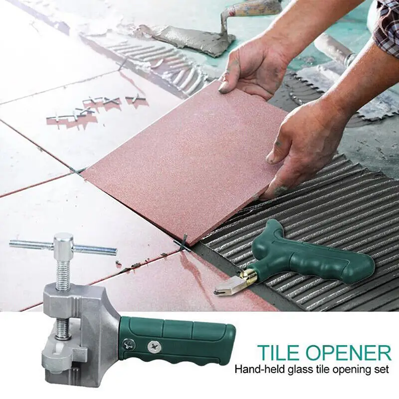 Specialty Tile Cutter Plastic Handle Carbide Head Glass Cutting Opener Scribing Knife Kit For Home Renovation DIY Cutting Tools