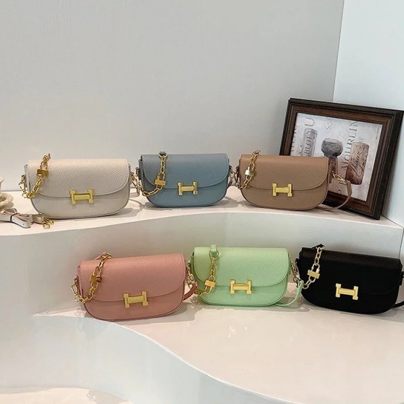 

Classic Elegant Leather Shoulder Bag For Women Designer Crossbody Handbag Ladies Top-Handle Tote Purse Luxury Daily Accessory