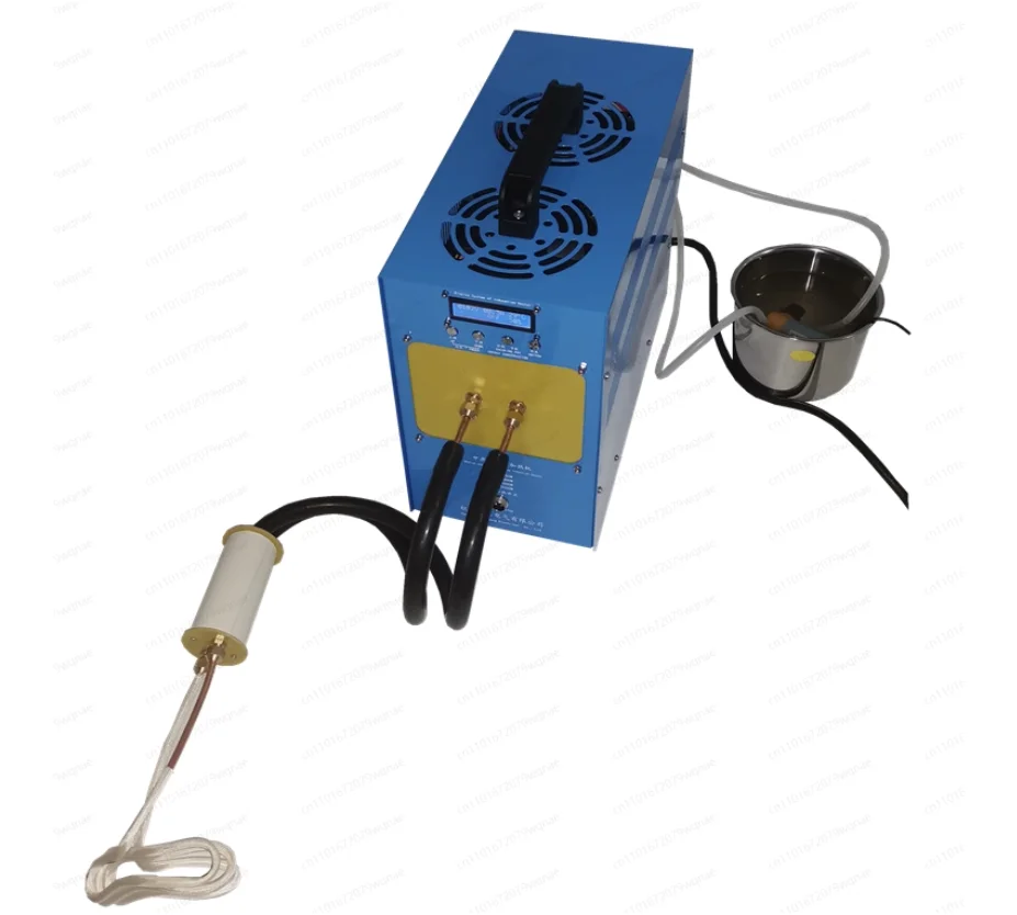 

Высокочастотная индукционная нагревательная машина, металлический нагреватель, 220 В, небольшой электромагнитный нагреватель, закалочное оборудование, нагревательная печь