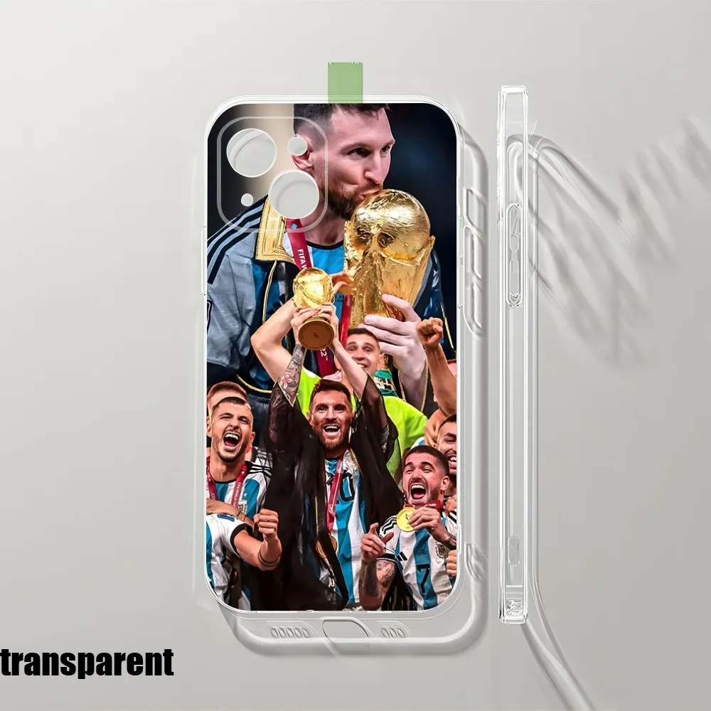 Football Superstar M-MessieS 10 phone case For iPhone 15 14 12 13 11 Pro Max Mini X XR XS 7 8 Plus hot transparent cover