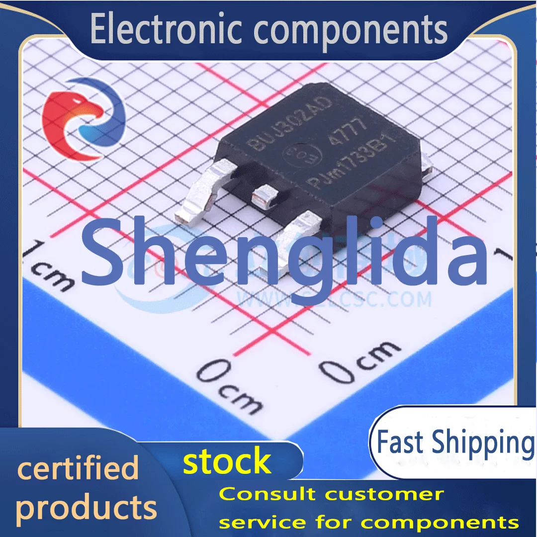 Buj302ad, 118 Pakket Aan-252-3 Transistor (Bjt) Gloednieuwe Voorraad 1Pcs