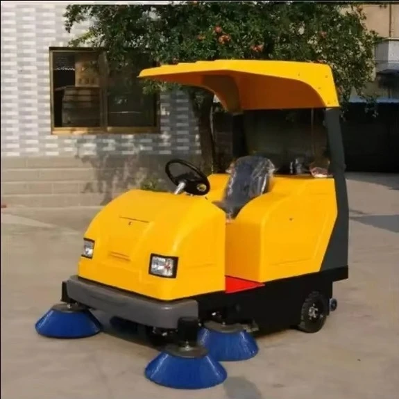 SC1980 Best Quality  Electricdriving Street Sweeper with Ceiling  Floor Cleaning Machine Floor Scrubber