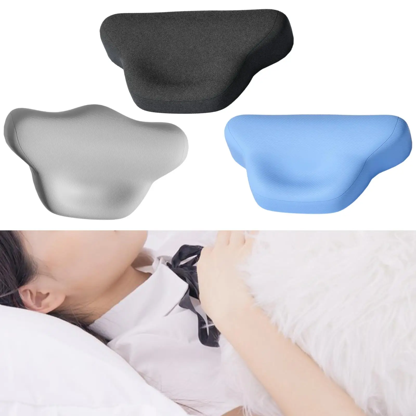 Cervical Pillow for Home Hotel Easy to Clean Irregular Neck Support Pillow