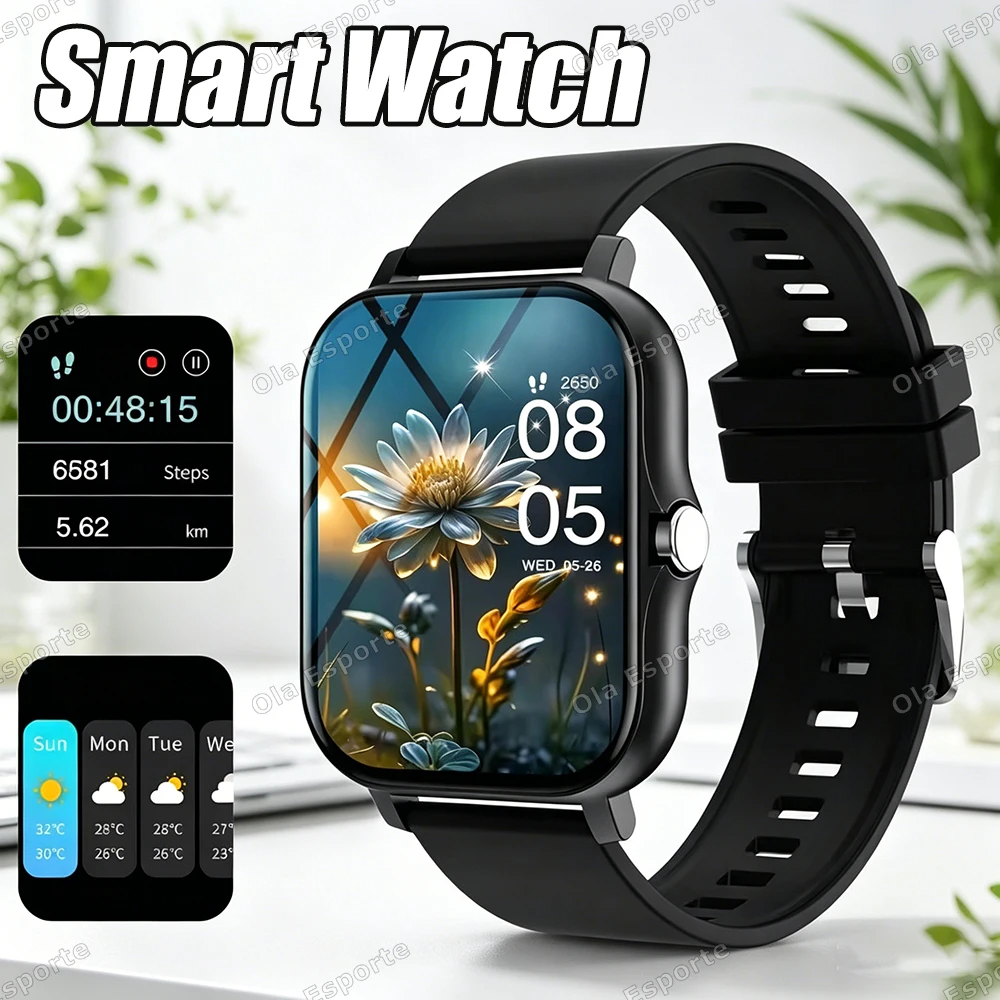 2026 New Multifunctional Smart Watch Men & Women Bluetooth Connected Phone Music Fitness Sports Bracelet Sleep Monitoring watch