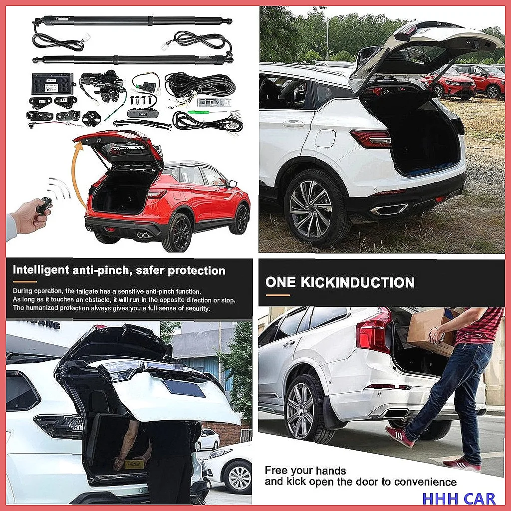 

Power Electric Tailgate Lift for Geely Coolray PROTON X50 2018+, Anti-Pinch Auto Parts Trunk Lifter