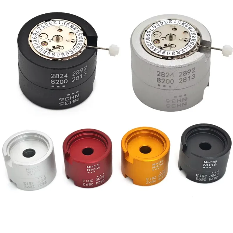 NH35 NH36 Watch Movement Holder Bracket Fits NH38 NH70 7S26 4R35 2813 2824 2836 8215 Movement Mod Base Repair Assembly Tools