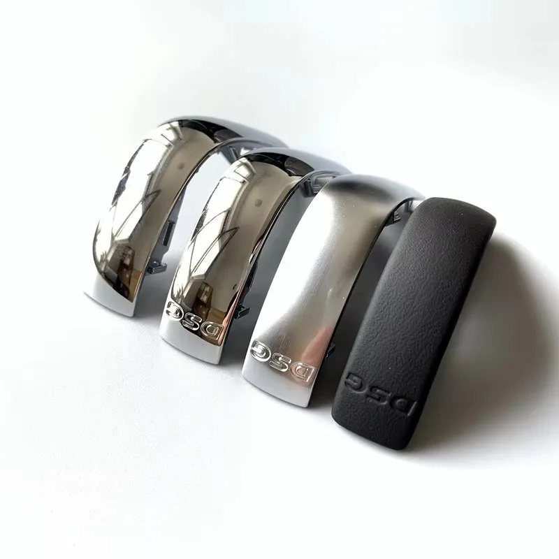 ل غطاء رأس غطاء الكسوة سيات ليون جولف MK6 كروم/مات VW CC Zza ل ABS/الجلود مقبض ناقل الحركة التلقائي