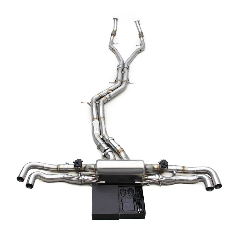 

Factory Valvetronic Exhaust Muffler For Audi SQ8 4.0T 2018-2024 Yooking Sport Car Exhaust System Stainless Steel Pipe