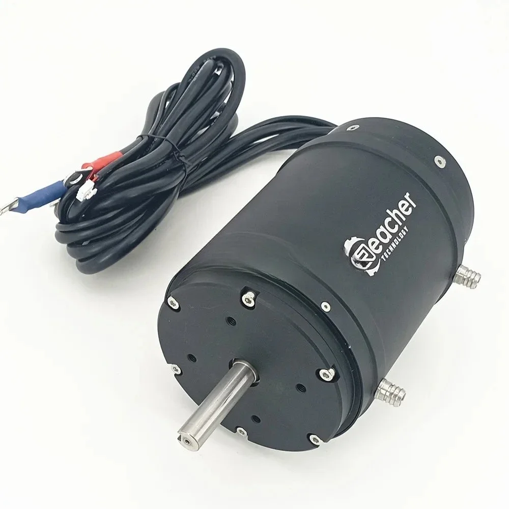 

Reacher Tech D107L165s 160KV Water Cooled Electric 25kw 24v Brushless Dc Motor