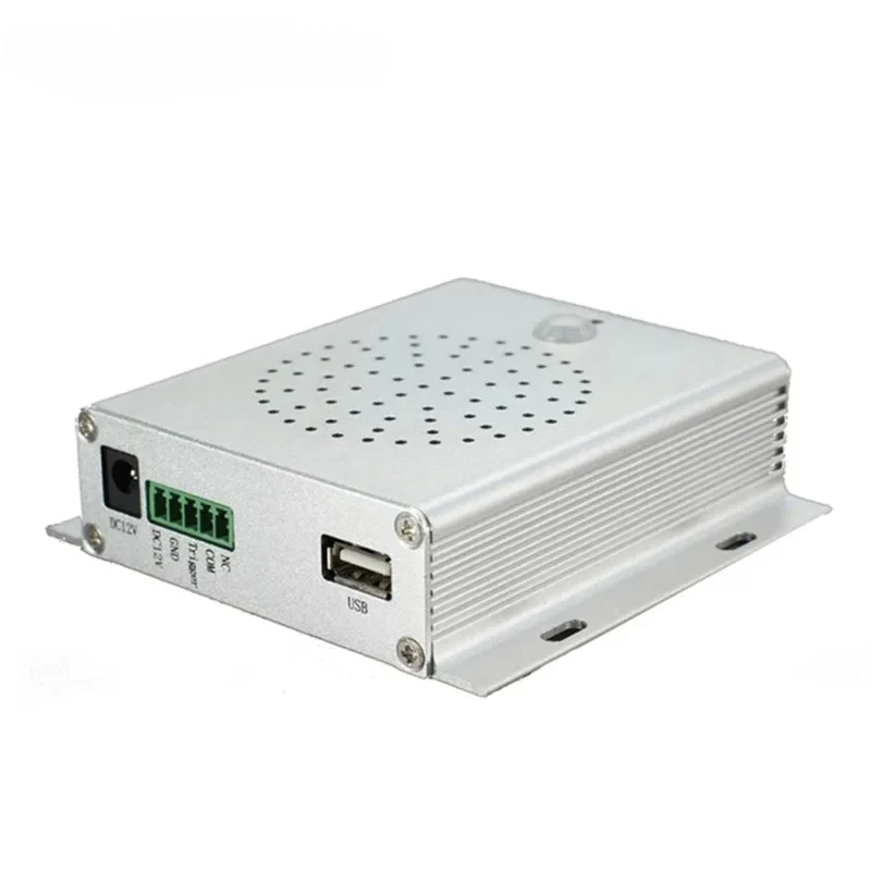 Timbre inalámbrico con sensor de movimiento PIR V2 con reproductor MP3, detección de movimiento humano, puerto USB, recordatorio de voz y audio personalizable