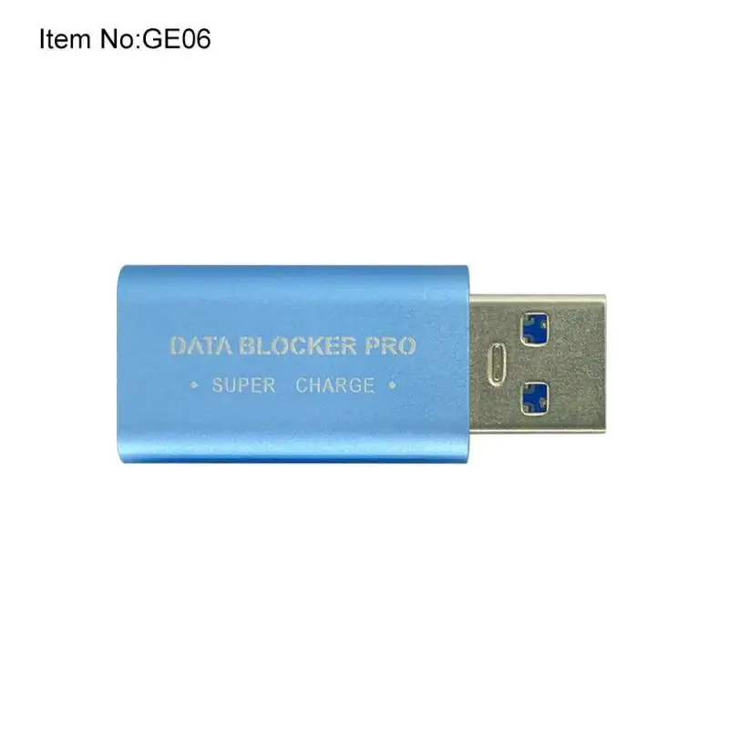 Fast Charging USB Data Blocker, Against Juice Jacking, Support Safe Fast Charging up