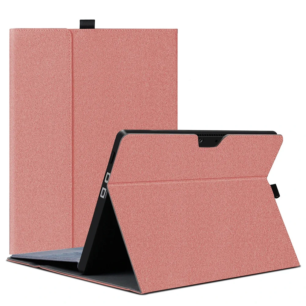 

Surface Pro X Case Cover for Microsoft Surface Pro X 13" with Stylus Pen Holder Multiple Angle Adjustment Folio Stand Protective