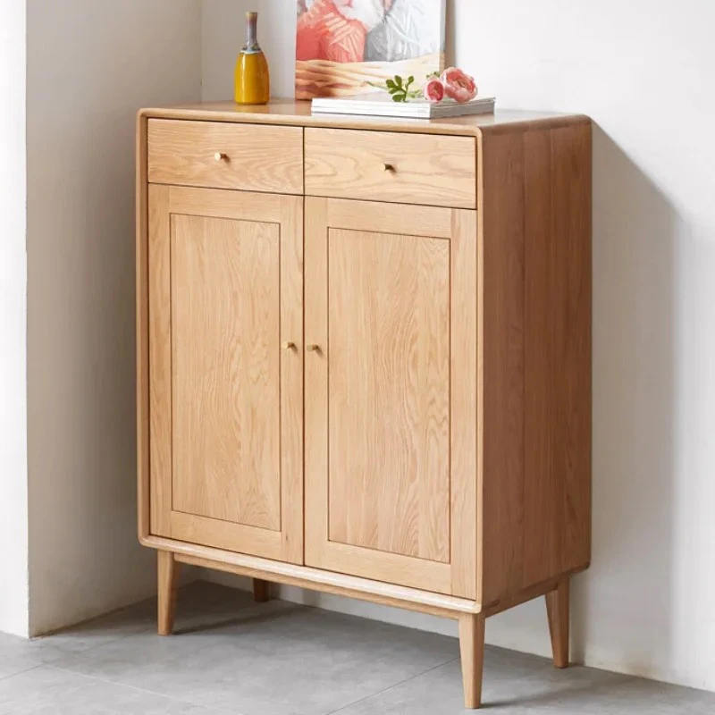 شقة رخيصة رف الأحذية غرفة المعيشة خشبية خارج الموضة خزائن الأحذية الرخيصة توفير المساحة الطابق Archivadores ديكور المنزل #5