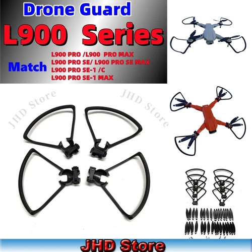 JHD para L900 Series Guard Rc Drone Blades Guard L900Pro L900Se Max Piezas protectoras de hélices