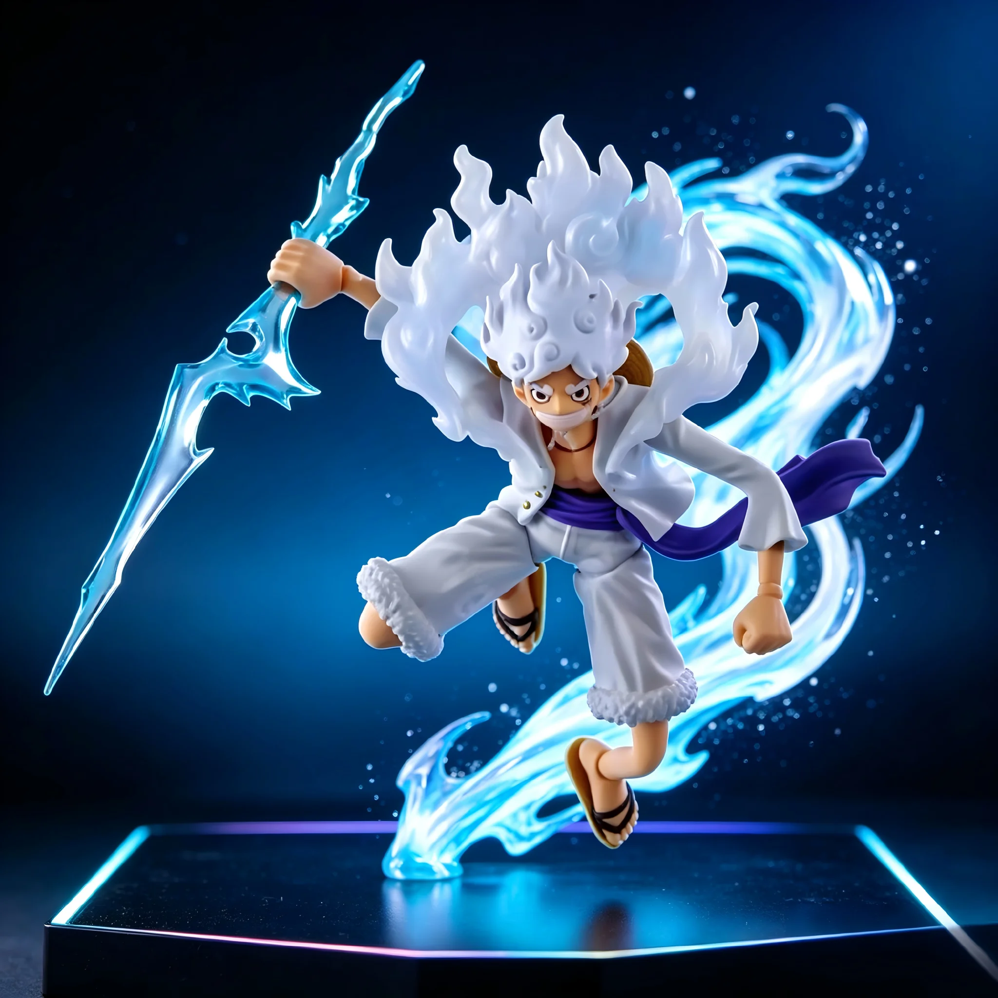 One Piece Luffy Anime Figur Gear Fifth Sonnengott Nika Luffy Actionfigur PVC-Modell Sammlerstück Dekoration Geburtstagsgeschenk Spielzeug