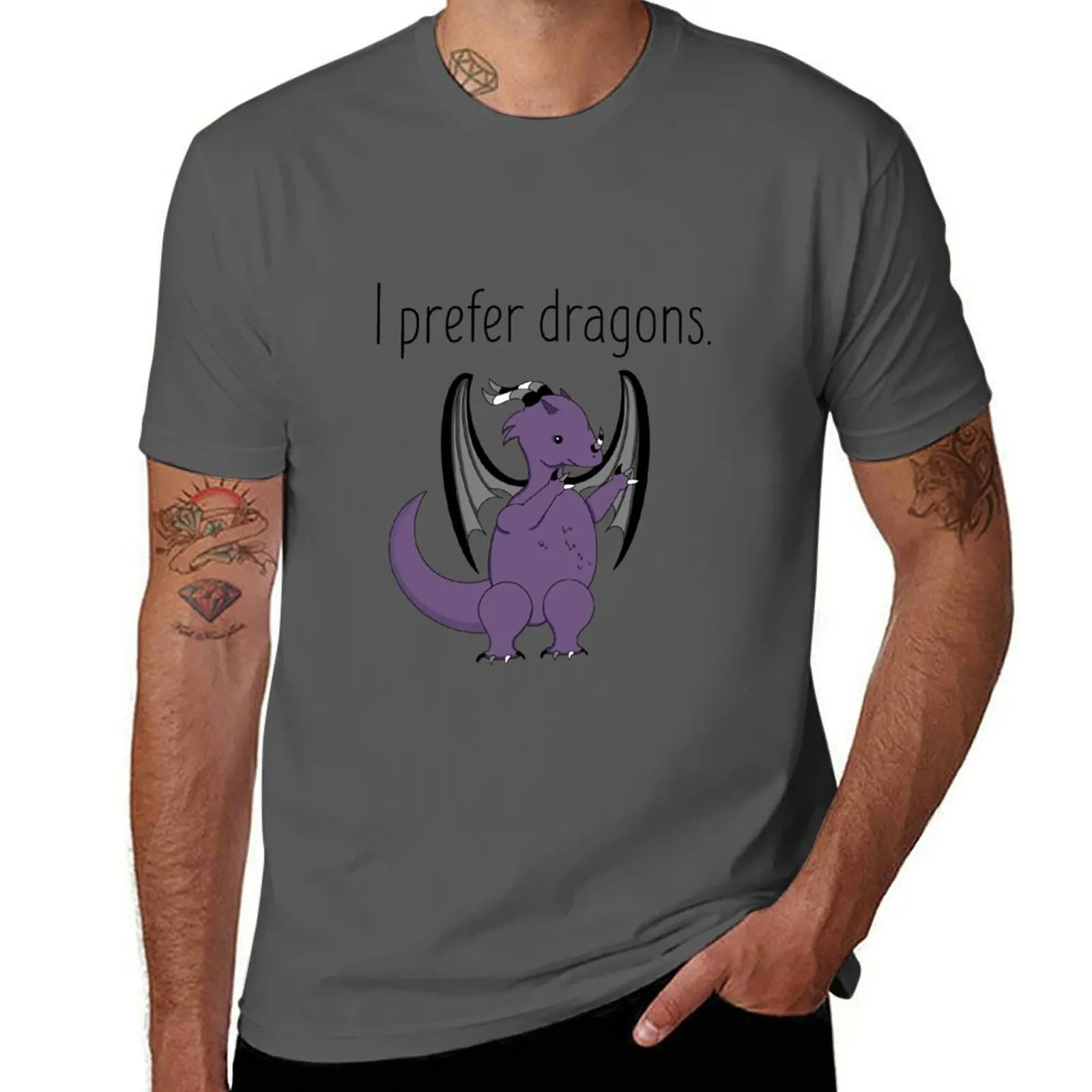 

Ace Dragon: I prefer dragons T-Shirt blanks oversized cheap stuff mens clothes