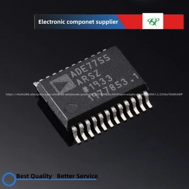 

10PCS~50PCS ADE7755ARSZ ADE7755ARS ADE7755 ARSZ SSOP-24 Electric energy metering IC pulse output electric meter detection chip