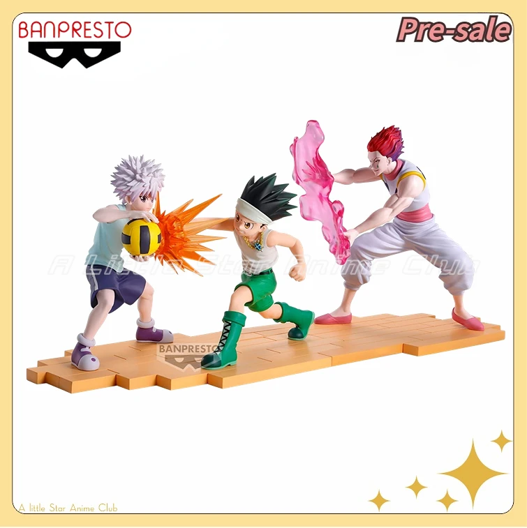 

【Предпродажа】Оригинальный BANDAI BANPRESTO HUNTER×HUNTER Killua Zoldyck/Gon Freecss/Hisoka G.I. Издание подарочной фигурки орнамента