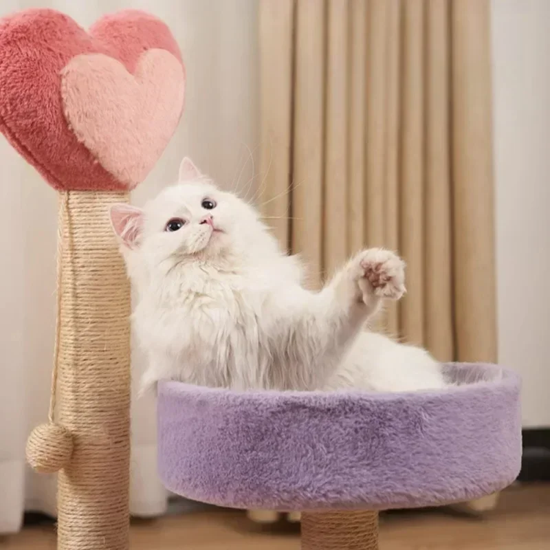 Netflix Models Cat Tree Scratching Board Climbing Frame Multifunctional Nest Toys Small Does Not Take Up Space Jumping Platforms