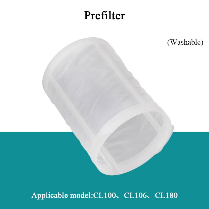 Dust Collection Bag HEPA Filter Prefilter Filter Paper For Makita CL100/102/104/106/107 DCL180/181/280/281 Vacuum Cleaner Parts