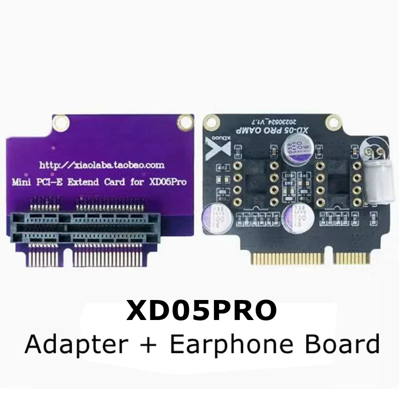 XD05Pro OAMP Decoding Earphone Board Amplifier Standard Mini PCI-E Extend Adapter Card for Xduoo XD05 PRO Without Op Amp