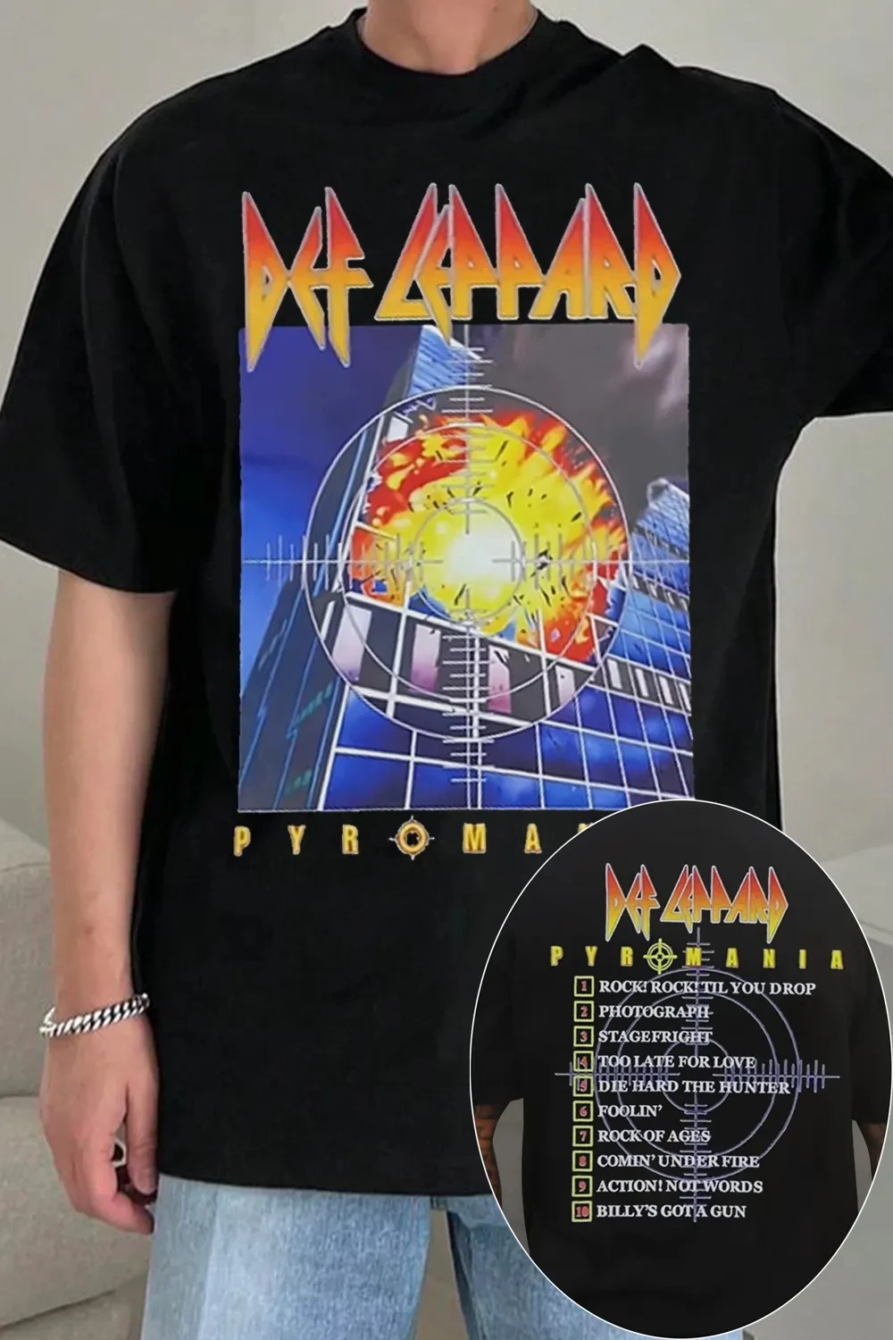 T-shirt de la groupe Def Leppa - Crossfit Mayhem avis et prix