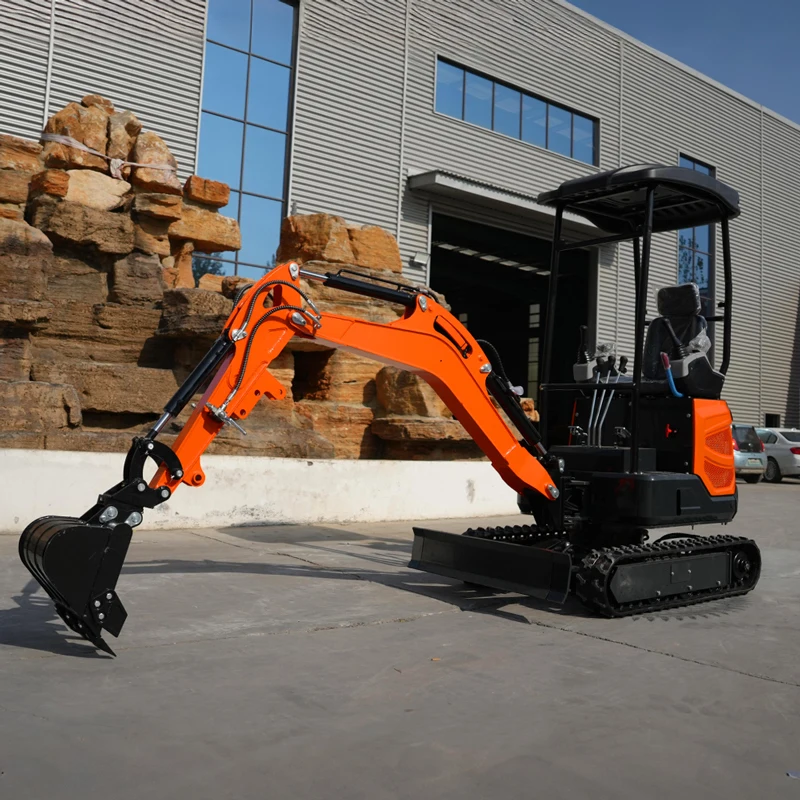 1.8t Mini Digger in Stock | Fast Delivery | Reliable Diesel Engine | for Small Farm and DIY Projects | Customized