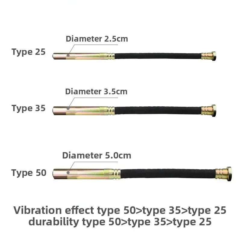 Powered Concrete Vibrator, Effective Tool, 35 Type/25 Type/50 Type Cordless Concrete Vibration Tool, Handheld Drill,
