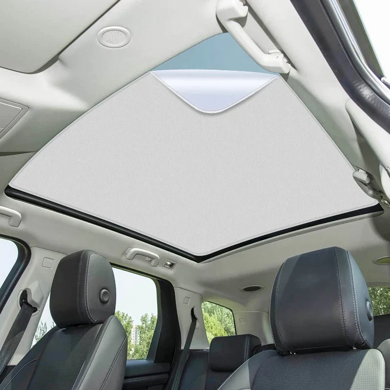 

Car Suede Fabric Electrostatic Adsorption Sunroof Sunshade Anti-UV Heat Skylight Mat For LAND ROVER DISCOVERY SPORT 2016-2026