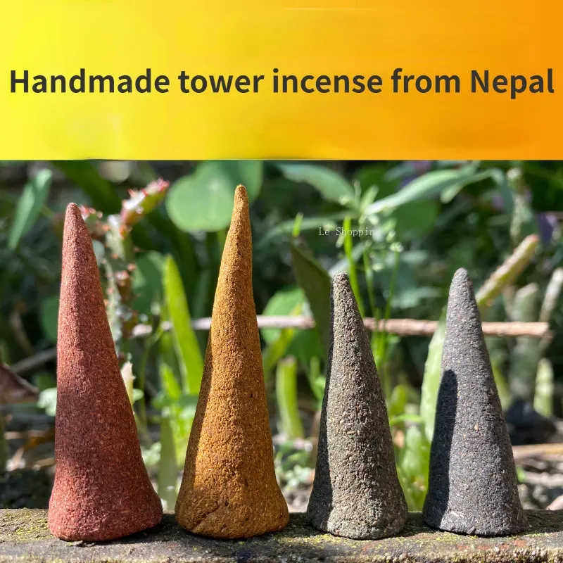 

Tian Ran Nepal Zero Add Tower Incense Home Bedroom Aromatherapy DIY Office Temple Meditation Soothing Spiritual Supplies