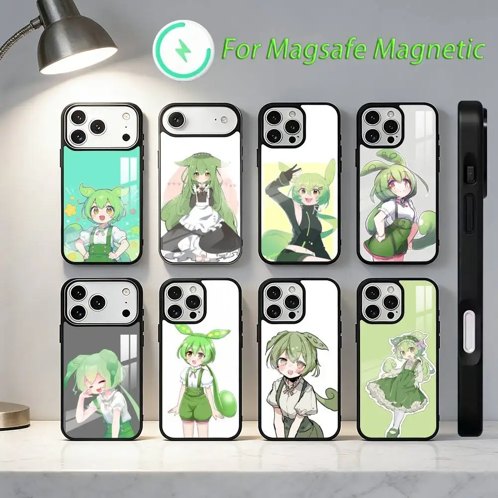 

Zundamon C-Cute Phone Case For iPhone 17,16,15,14,13,12,11,Plus,Pro,Max Magnetic Wireless Charging