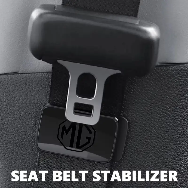 Car Seat Belt Stabilizer Anti-rattle Belt Holder Adhesive Belt Mount For MG ZS MG4 EV MG HS MG3 MG5 EV Marvel R MG ONE MG6
