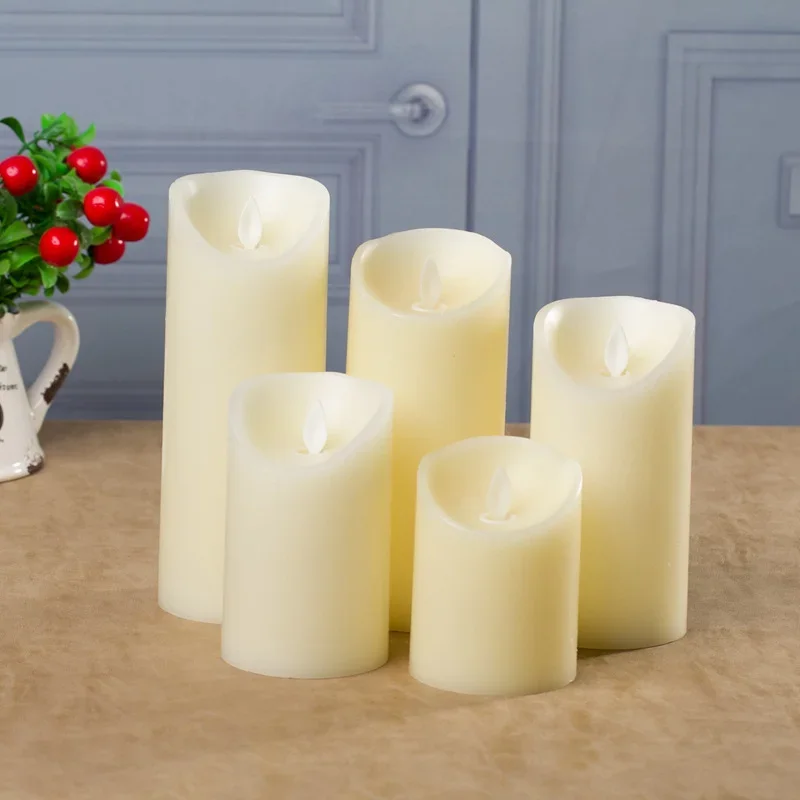 Flameless LED Candle Light for Home Christmas Party Decoration