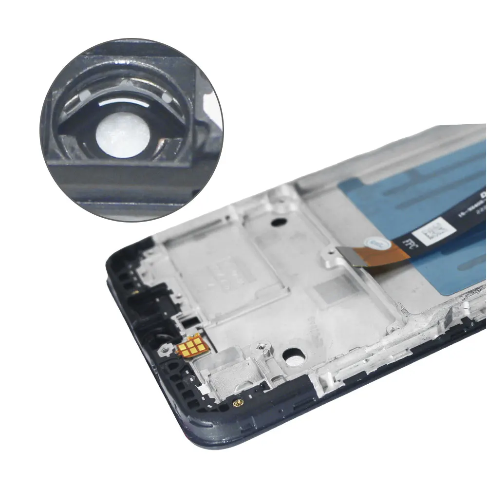 New LCD for Samsung Galaxy A03S A037U LCD Display Touch Screen Digitizer Assembly Replacement for Samsung A03S LCD With Frame
