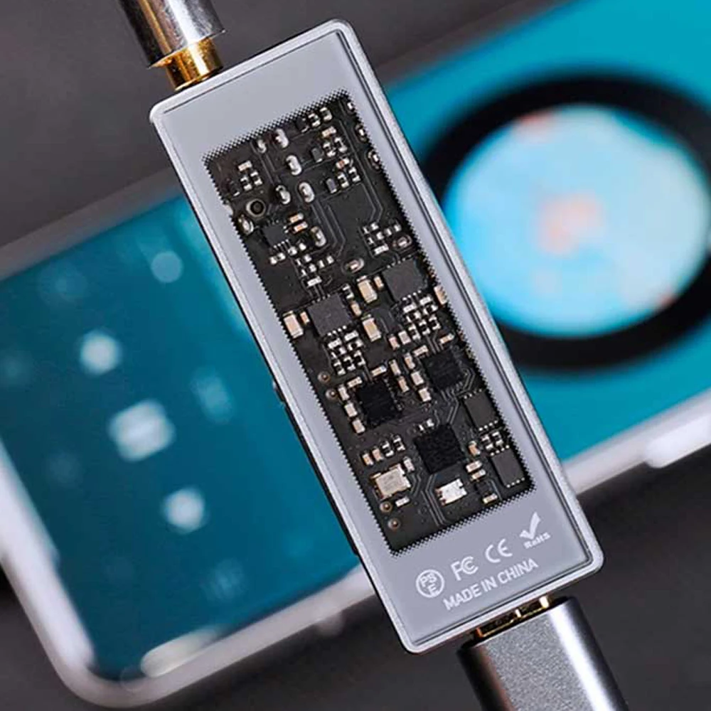SMSL D10 Portable USB Headphone Amplifier DAC Chip 2*CS43131 3.5mm 4.4mm Balanced Dual Jack DSD256 32bit/384kHz 500mW 121dB