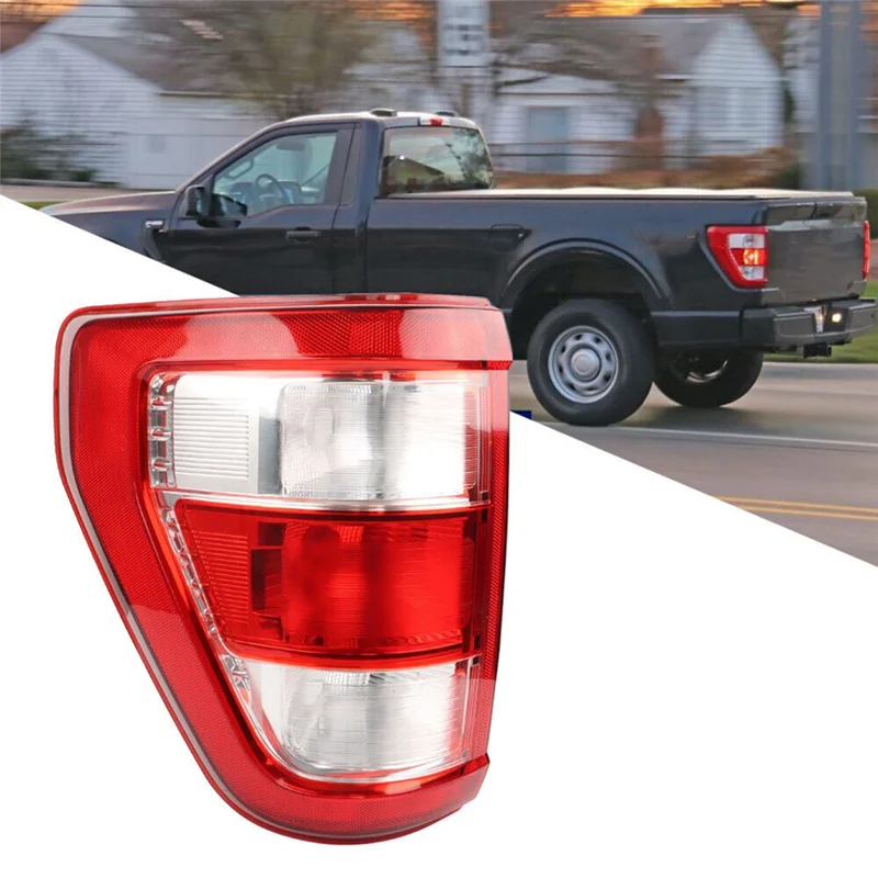 

1 Pc RH Car Brake Light 12V Halogen Rear Tail Light for Ford F150 21-23 Reversing Light Assembly ML3Z13405E